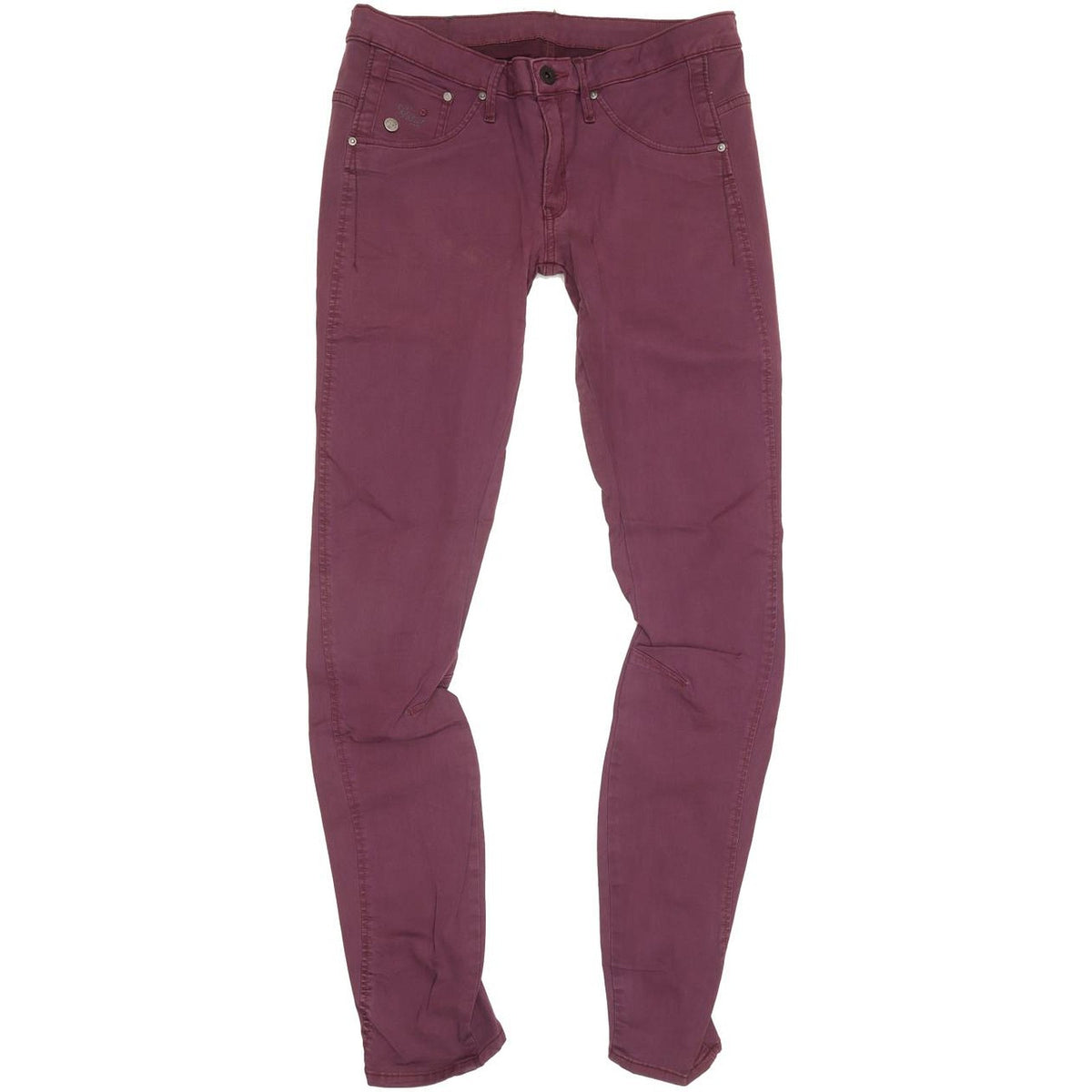G-Star Arc 3D Super Women Purple Skinny Slim Stretch Jeans W30 L30