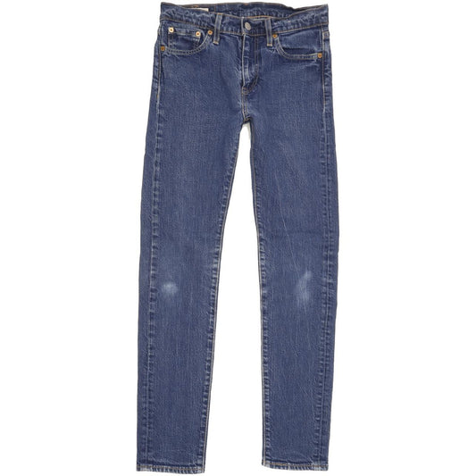 Levi's 510 Men Blue Skinny Slim Stretch Jeans W27 L29