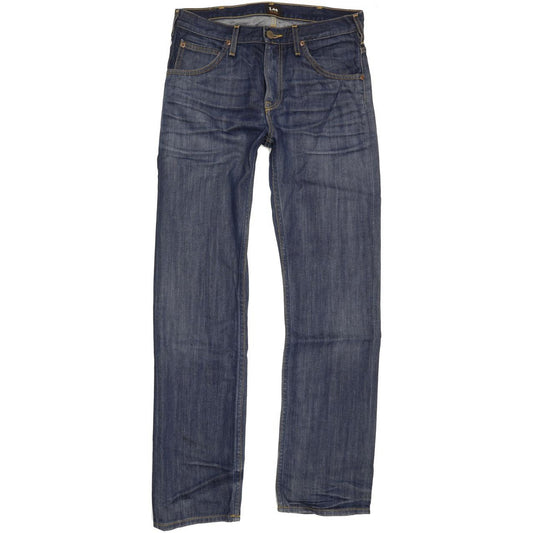 Lee Clark Men Blue Straight Regular Jeans W31 L31