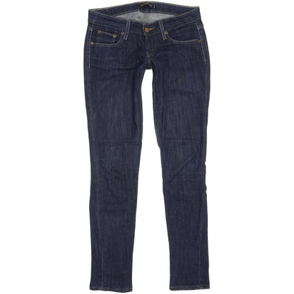 Levi's 524 Women Blue Skinny Slim Stretch Jeans W28 L30