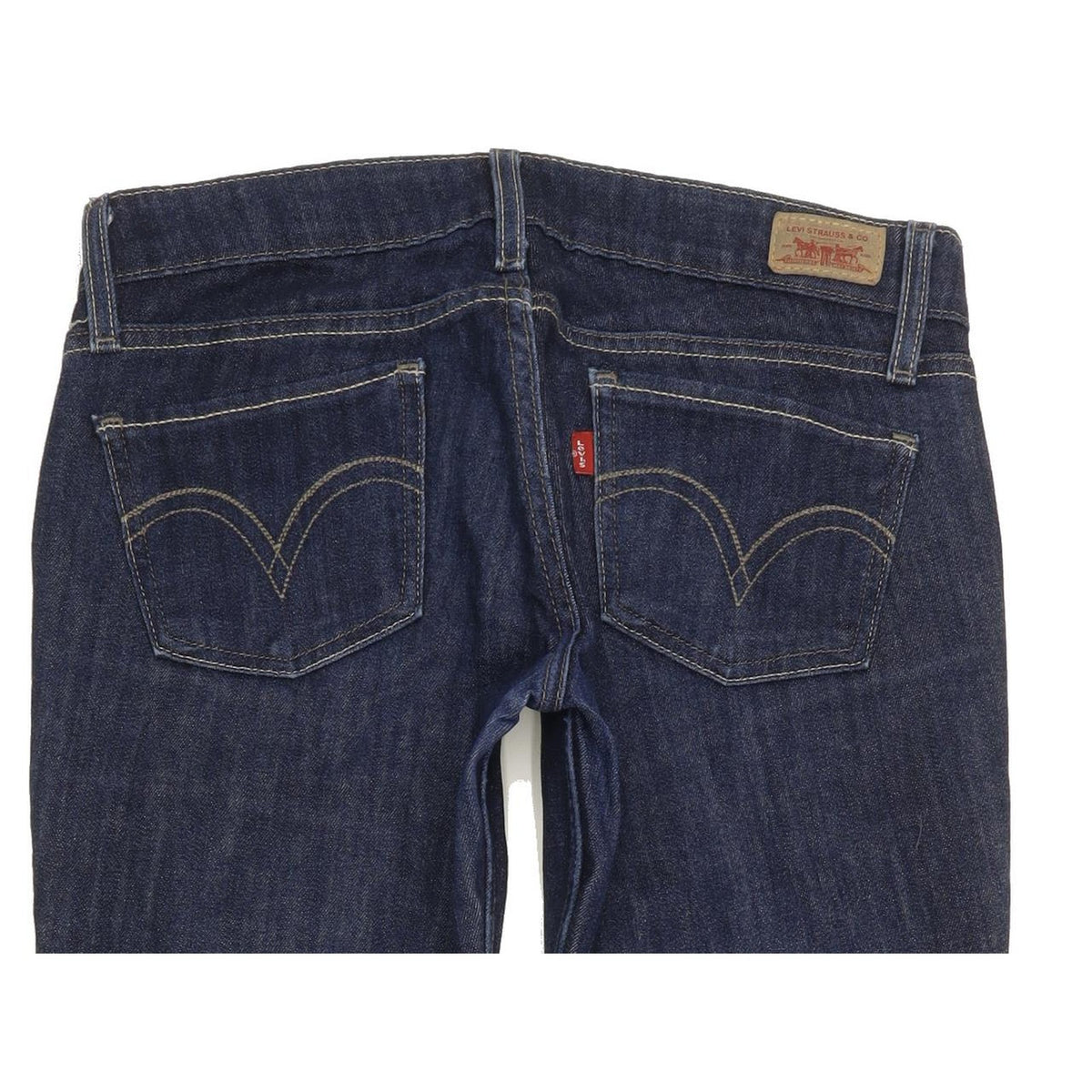 Levi's 524 Women Blue Skinny Slim Stretch Jeans W28 L30