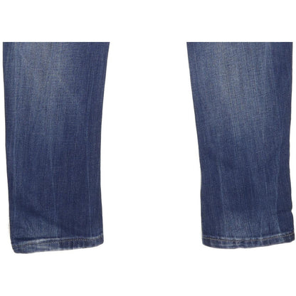 G-Star Women Blue Straight Slim Stretch Jeans W30 L34