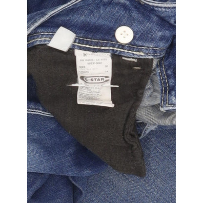 G-Star Women Blue Straight Slim Stretch Jeans W30 L34