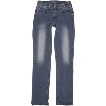 Levi's Demi Curve Women Blue Straight Slim Stretch Jeans W27 L31
