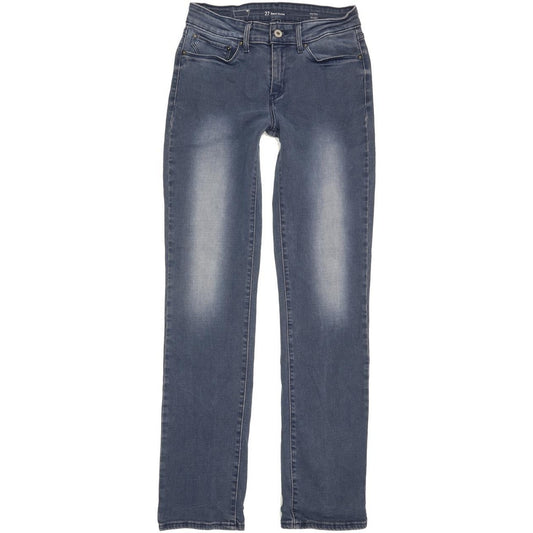 Levi's Demi Curve Women Blue Straight Slim Stretch Jeans W27 L31