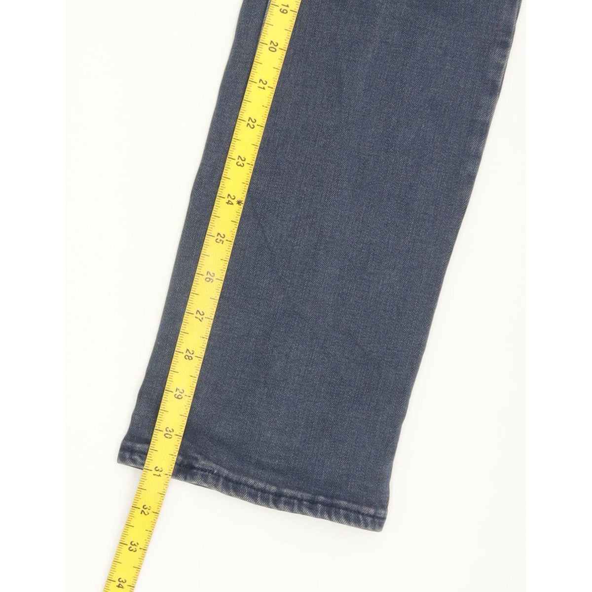 Levi's Demi Curve Women Blue Straight Slim Stretch Jeans W27 L31