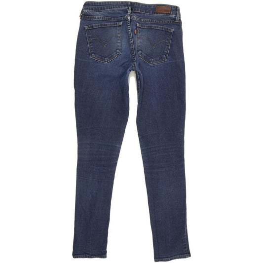 Levi's Demi Curve Women Blue Skinny Slim Stretch Jeans W28 L28