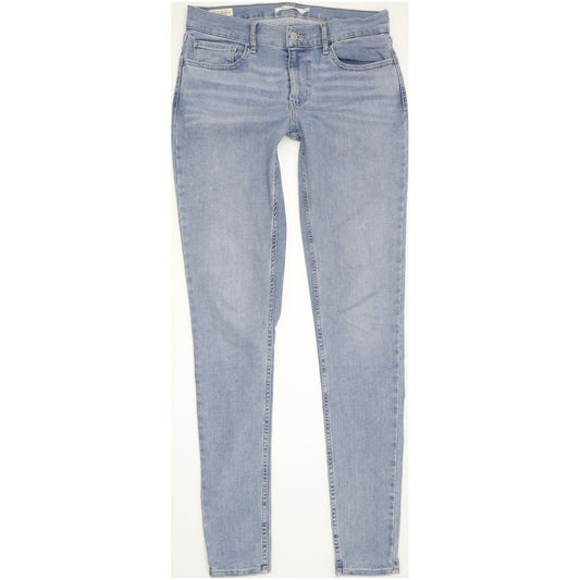 Levi's 710 Super Women Blue Skinny Slim Stretch Jeans W30 L34