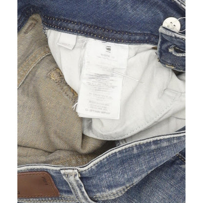 G-Star Midge Saddle Women Blue Straight Slim Stretch Jeans W30 L31