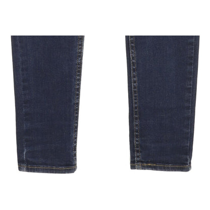 Levi's 710 Super Women Blue Skinny Slim Stretch Jeans W28 L30