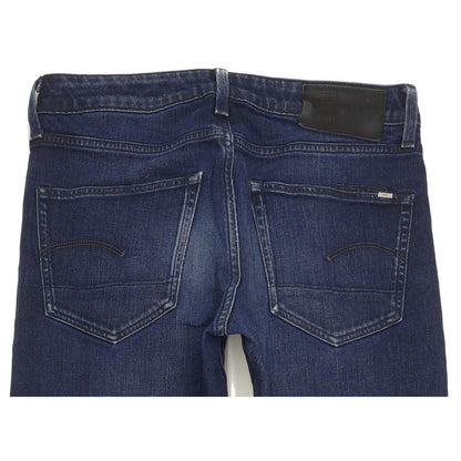 G-Star 3301 Men Blue Straight Slim Stretch Jeans W30 L32