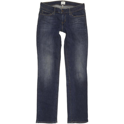 Levi's Demi Curve Women Blue Straight Slim Stretch Jeans W28 L32