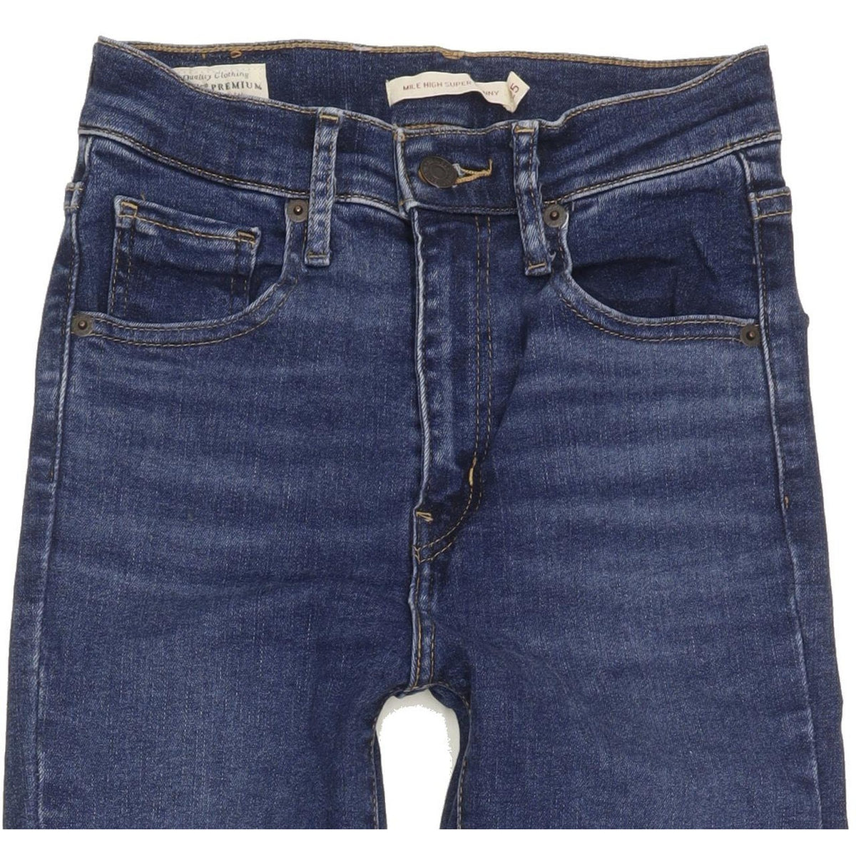 Levi's Mile Women Blue Skinny Slim Stretch Jeans W25 L28