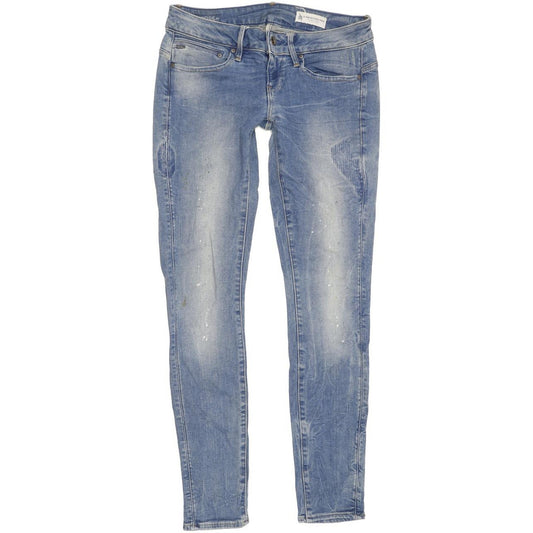 G-Star Midge Women Blue Skinny Slim Stretch Jeans W27 L30