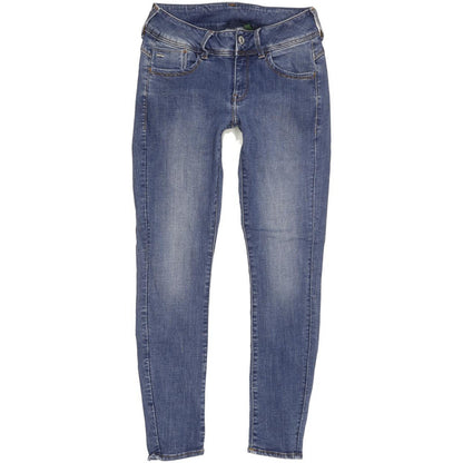 G-Star Lynn d-Mid Women Blue Skinny Slim Stretch Jeans W29 L27