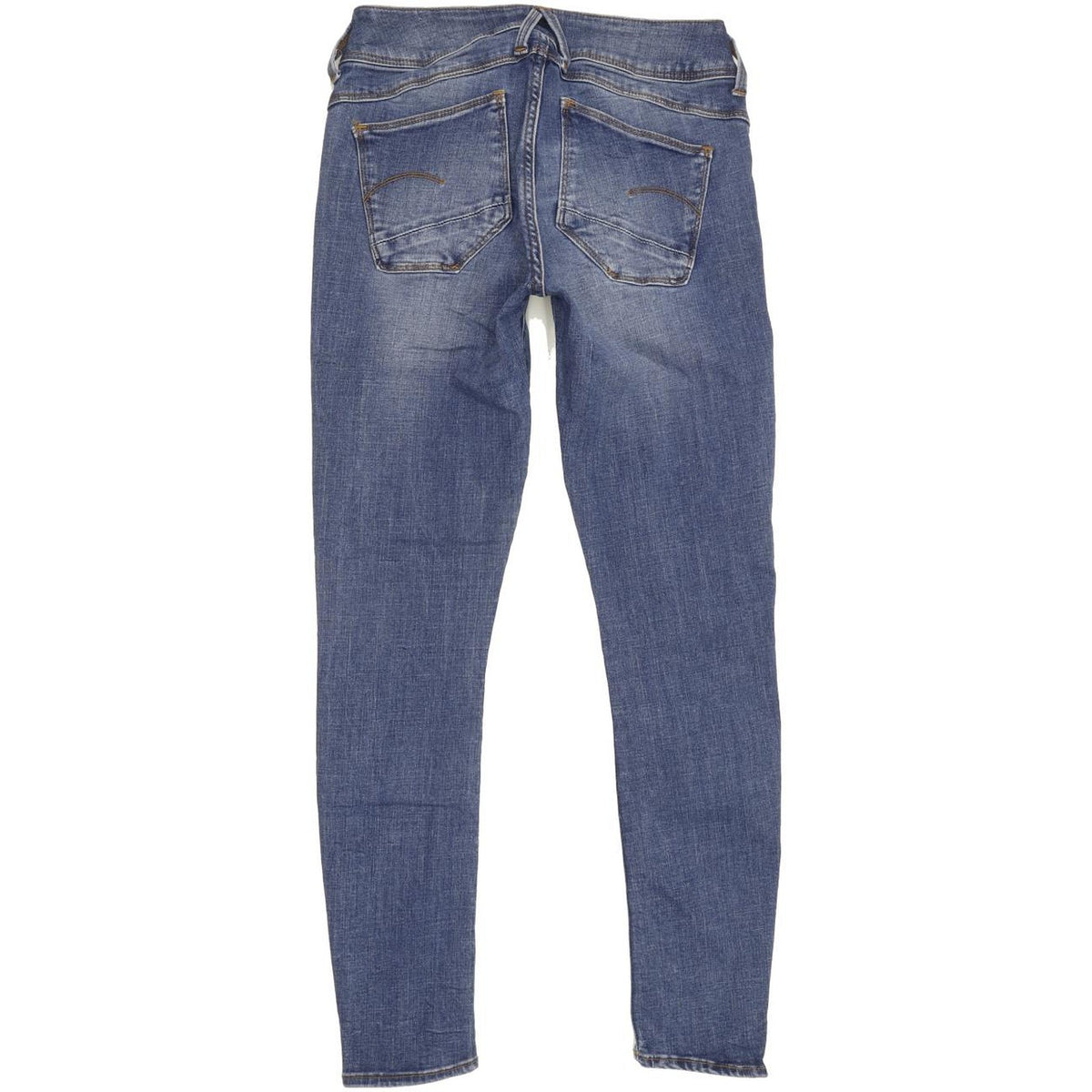 G-Star Lynn d-Mid Women Blue Skinny Slim Stretch Jeans W29 L27