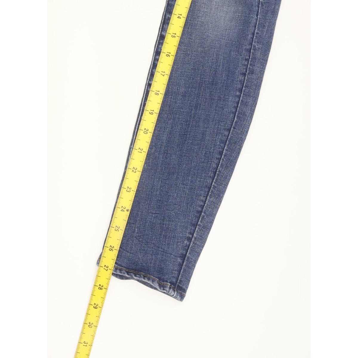 G-Star Lynn d-Mid Women Blue Skinny Slim Stretch Jeans W29 L27