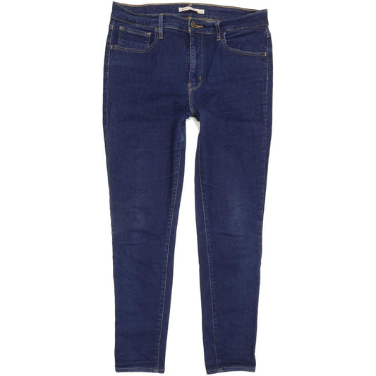 Levi's 720 Blue Skinny Slim Stretch Jeans High Waisted W31 L27