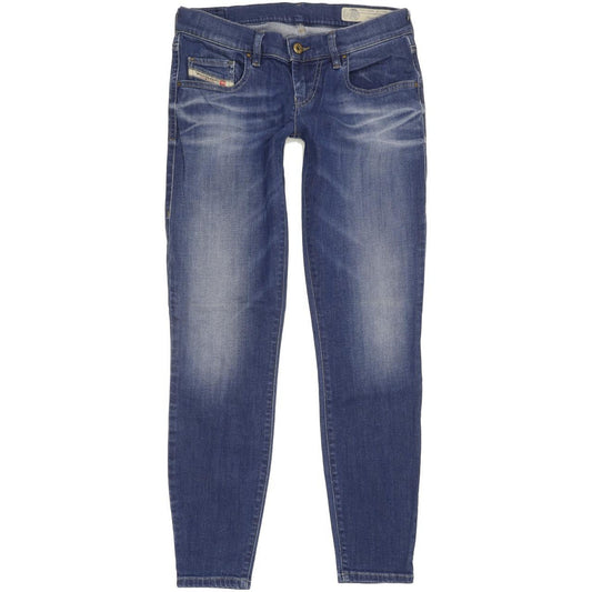 Diesel Grupee-Ankle Men Blue Skinny Slim Stretch Jeans W27 L32