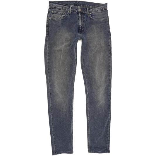 Levi's Men Blue Straight Regular Stretch Jeans W31 L32