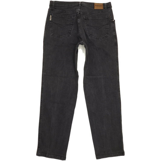 Pioneer Sportive Men Black Straight Regular Stretch Jeans W33 L31
