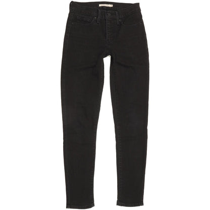 Levi's 311 Shaping Women Black Skinny Slim Stretch Jeans W25 L30