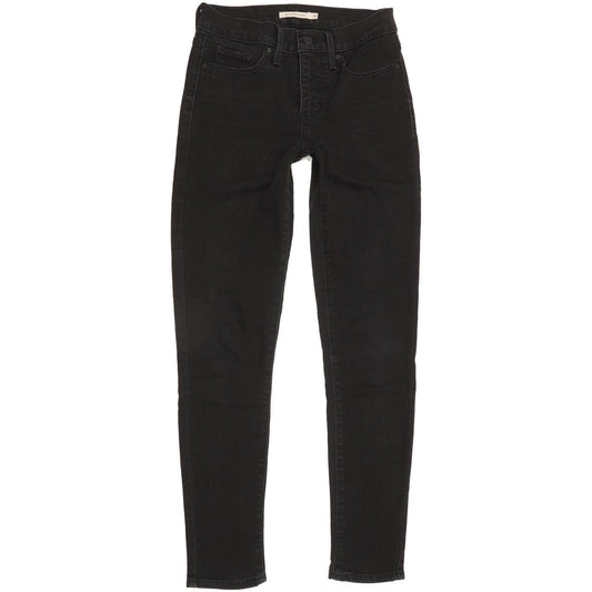 Levi's 311 Shaping Women Black Skinny Slim Stretch Jeans W25 L30
