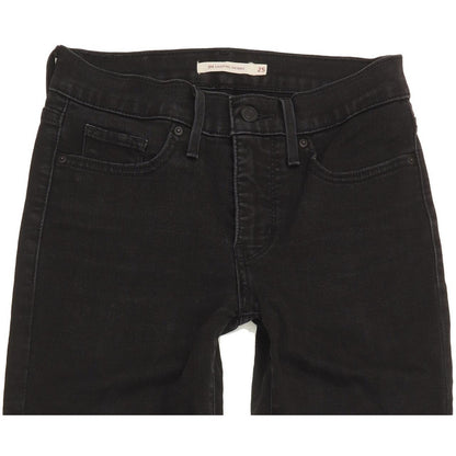 Levi's 311 Shaping Women Black Skinny Slim Stretch Jeans W25 L30