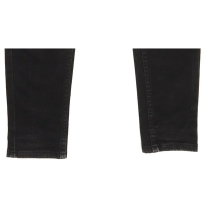 Levi's 710 Super Women Black Skinny Slim Stretch Jeans W26 L30