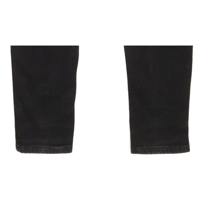 Levi's 710 Super Women Black Skinny Slim Stretch Jeans W26 L30