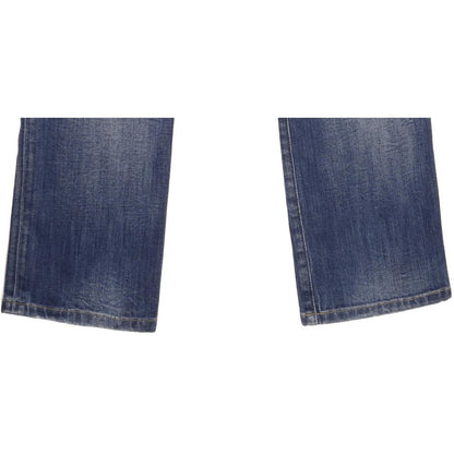 G-Star Women Blue Straight Slim Stretch Jeans W28 L31