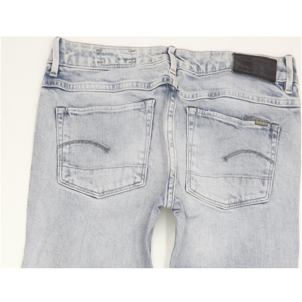 G-Star 3301 Women Blue Skinny Slim Stretch Jeans W28 L34