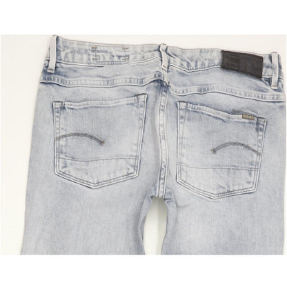 G-Star 3301 Women Blue Skinny Slim Stretch Jeans W28 L34