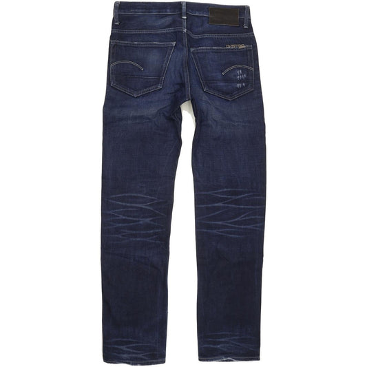 G-Star 3301 Men Blue Straight Regular Jeans W32 L33