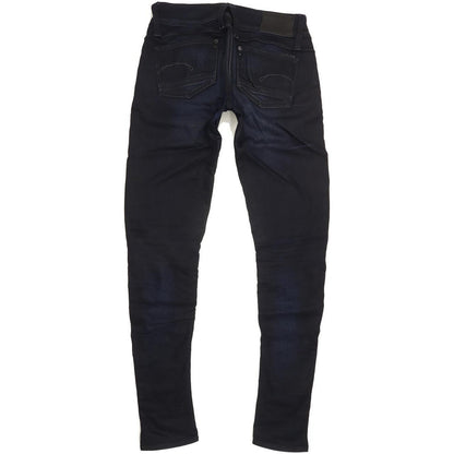 G-Star Lynn Women Navy Skinny Slim Stretch Jeans W28 L32
