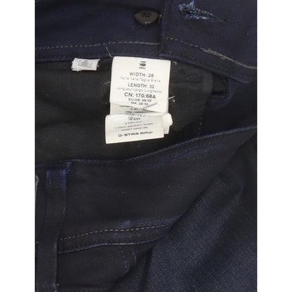 G-Star Lynn Women Navy Skinny Slim Stretch Jeans W28 L32