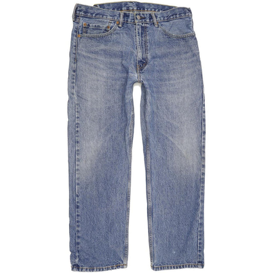 Levi's 505 Men Blue Straight Regular Jeans W36 L29