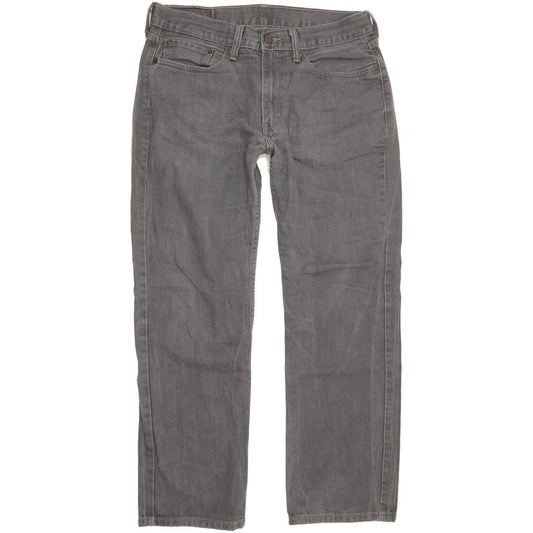 Levi's 514 Men Grey Straight Slim Jeans W33 L28