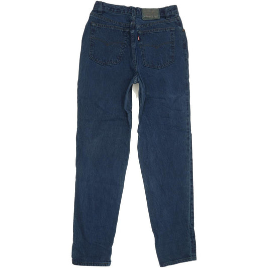 Levi's Made in USA Blue Tapered Relaxed Mom Jeans High Waisted W30 L32