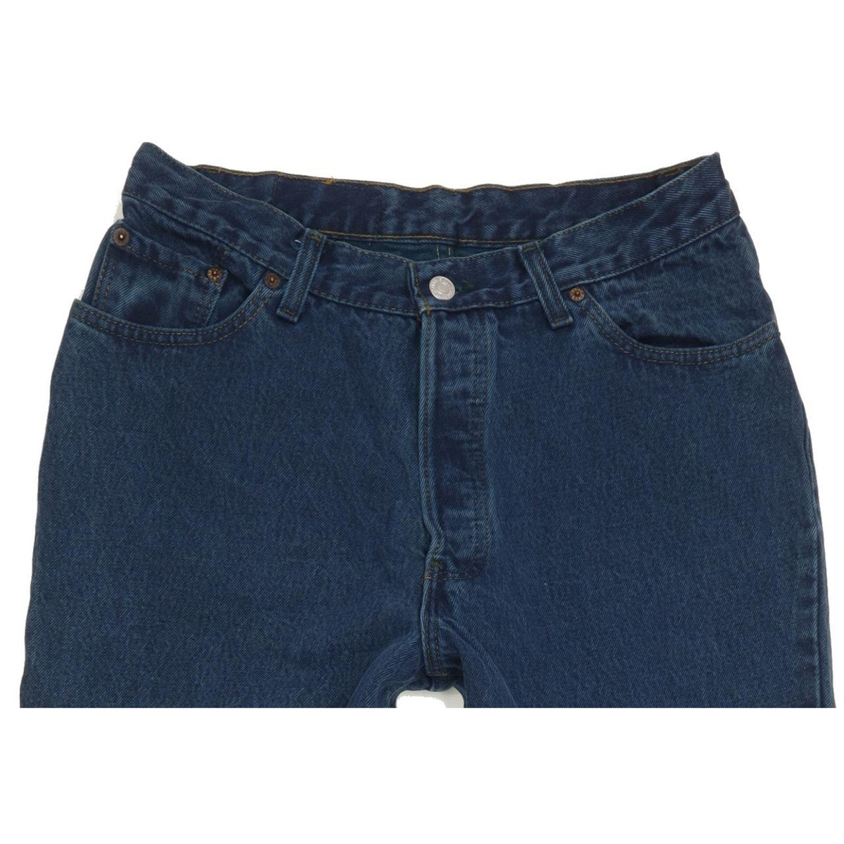 Levi's Made in USA Blue Tapered Relaxed Mom Jeans High Waisted W30 L32