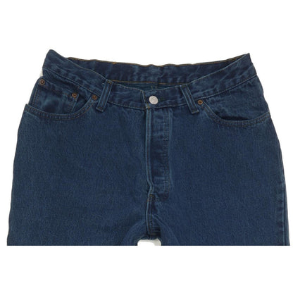 Levi's Made in USA Blue Tapered Relaxed Mom Jeans High Waisted W30 L32