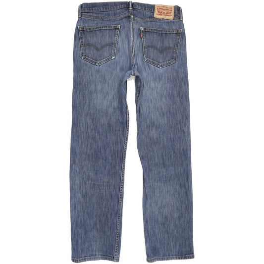 Levi's 505 Men Blue Straight Regular Stretch Jeans W32 L31