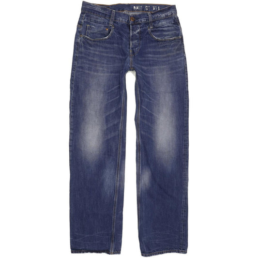 G-Star Men Blue Straight Regular Jeans W32 L32