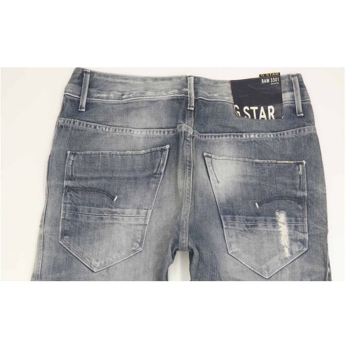 G-Star Arc Women Blue Tapered Loose Jeans W27 L32
