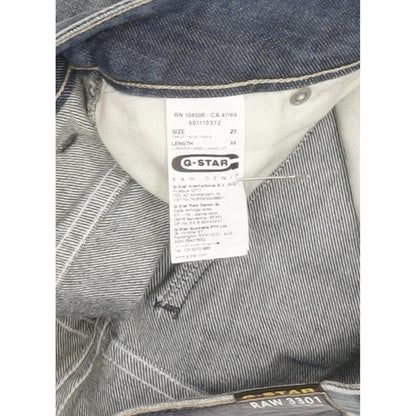 G-Star Arc Women Blue Tapered Loose Jeans W27 L32