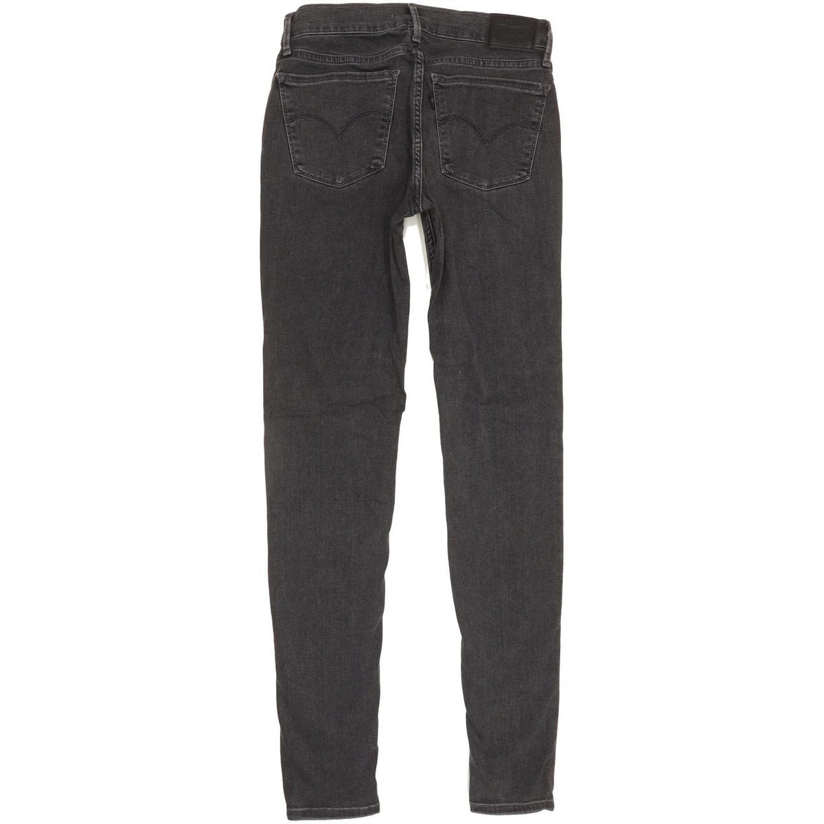 Levi's 710 Super Women Charcoal Skinny Slim Stretch Jeans W27 L30