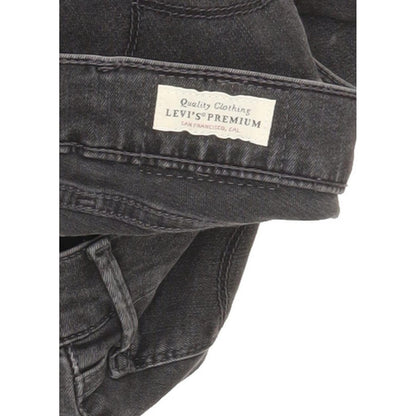 Levi's 710 Super Women Charcoal Skinny Slim Stretch Jeans W27 L30