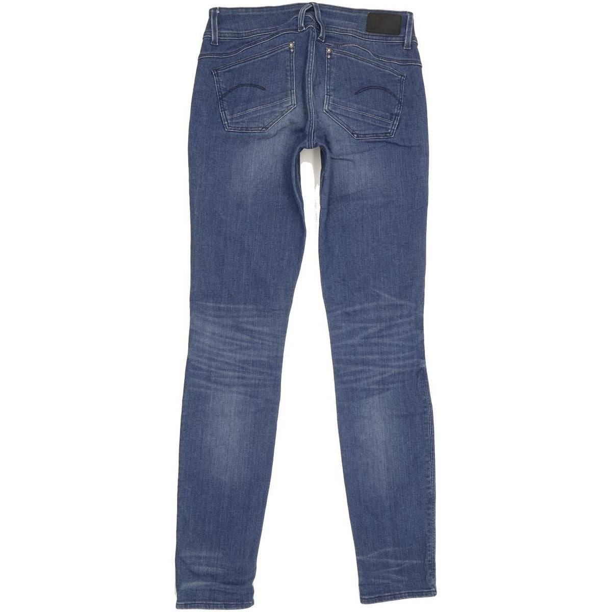G-Star Lynn Mid Women Blue Skinny Slim Stretch Jeans W29 L32