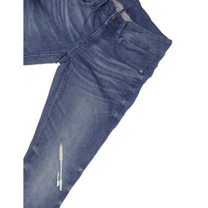 G-Star Lynn Mid Women Blue Skinny Slim Stretch Jeans W29 L32