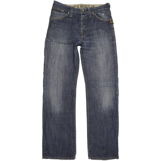 G-Star Core Men Blue Straight Regular Jeans W32 L33